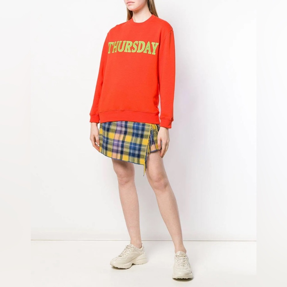Alberta Ferretti Thursday Jersey Sweatshirt